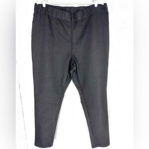 Soft Surroundings pull on elastic waist black jeans size 2X